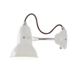 Original 1227 Wall Light By Anglepoise -Home Furnishing Shop anglepoise original1227 walllight linenwhite