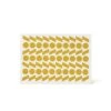 Rythym Letterpress Card - Yellow Ochre By Esme Winter -Home Furnishing Shop esme rythm yellow