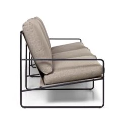 Desert Sofa 3 Seater By Ferm Living -Home Furnishing Shop fermLIVING SS22 DesertSofa 3seater BlackDarkSand 1104265435 pack 2