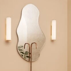 Pond Mirror By Ferm Living -Home Furnishing Shop fermLIVING VueltaWallLamp PondMirrorLarge image