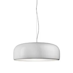 Smithfield Pendant Light By Flos -Home Furnishing Shop flos smithfield white pendant