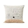 Aymara Cushion Pattern Cream By Form And Refine -Home Furnishing Shop fr FR aymara cushion pattern cream 52x52cm front 1