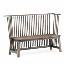 451 2-Seater Low Settle Bench By Ilse Crawford