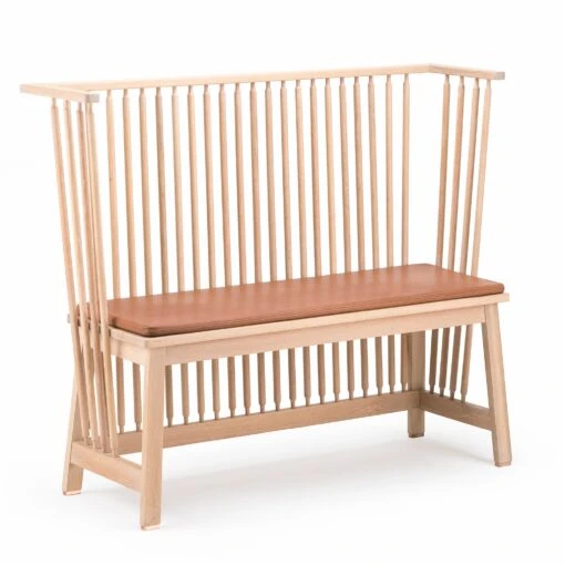 451 2-Seater Low Settle Bench By Ilse Crawford - Image 2